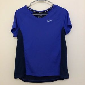 Nike Running Dri Fit Top Size Large